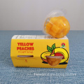 Yellow Peaches in Light Syrup 4oz Cup